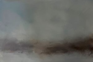 Flußlandschaft im Nebel